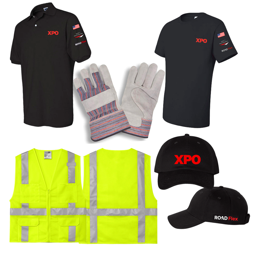 New Drivers Kit featuring XPO's Road Flex Branding